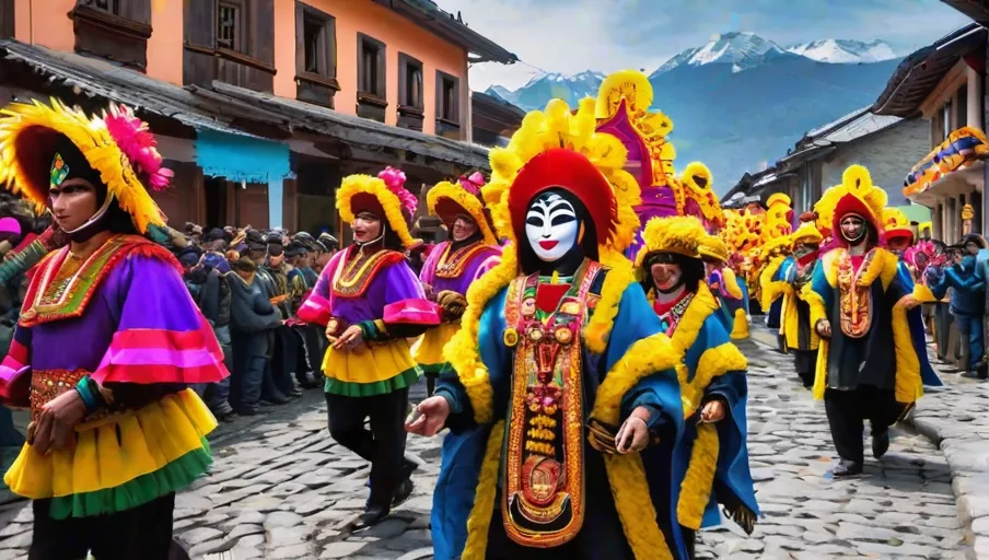 costumes intricately designed masks and enchanting music filling the air